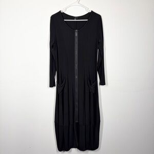 Sun Kim Zipper Dress Size Small